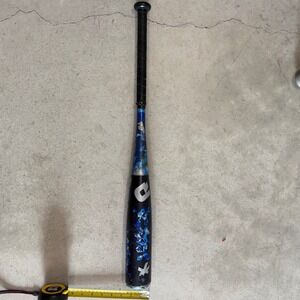 DeMarini Vexxum Baseball Bat 29 inch 18 oz Composite Black Blue Camo